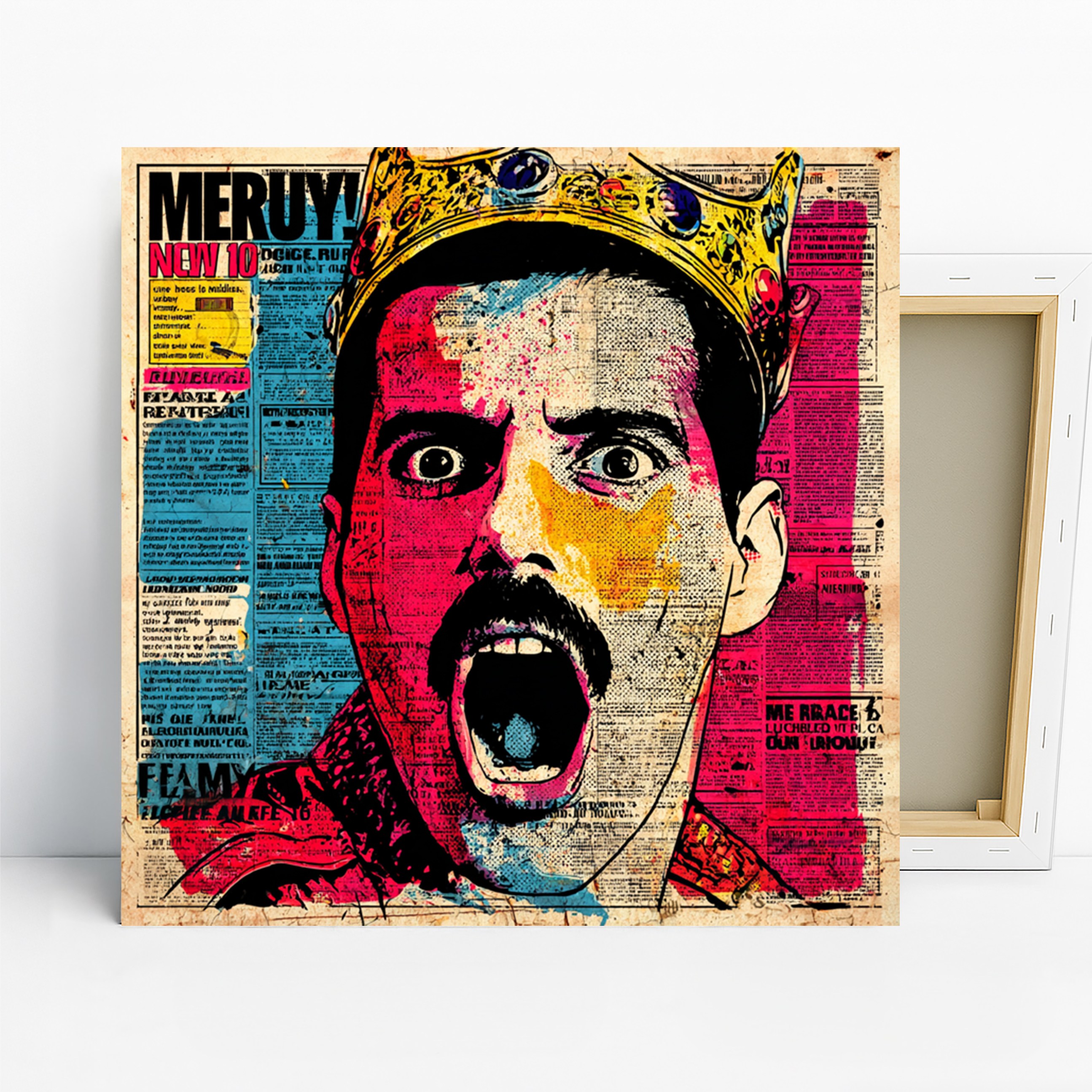 Shouting King Art