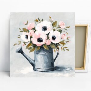 Watering Can Floral Art