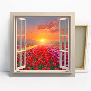 Tulip Field Art