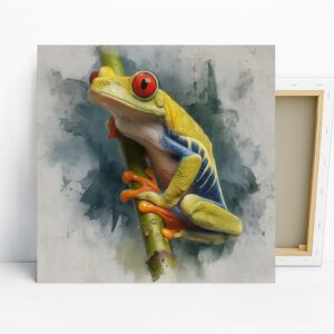 Red-Eyed Tree Frog Art