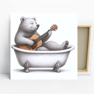 Bear Guitar Art