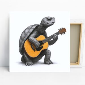 Turtle Guitar Art