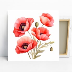 Red Poppy Art
