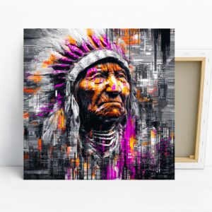Native American Chief Art