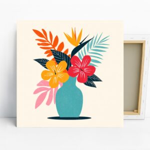 Tropical Bouquet Art