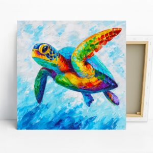 Colorful Turtle Art
