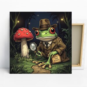 Frog Detective Art