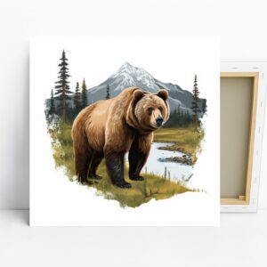 Grizzly Bear Art