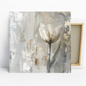 White Tulip Art