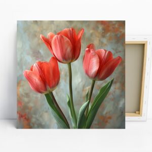 Tulip Blossoms Art