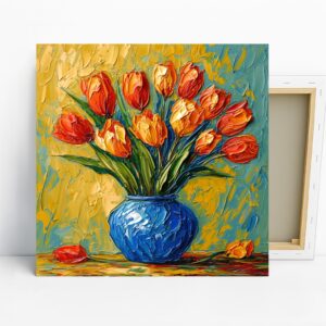 Tulip Bouquet Art
