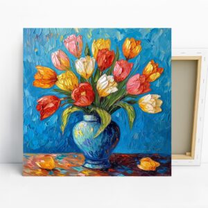 Tulip Bouquet Art