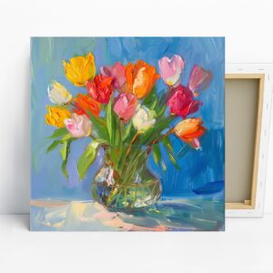 Tulip Bouquet Art