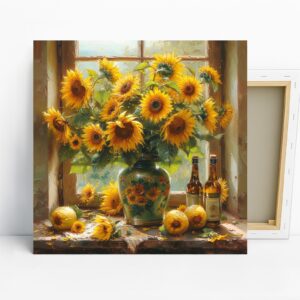 Sunflower Still Life Art
