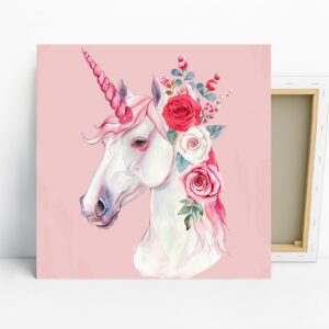 Unicorn Floral Art