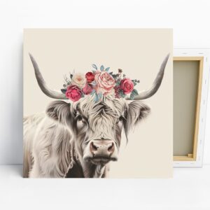 Highland Cow Art
