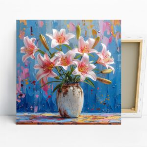 Lily Vase Art