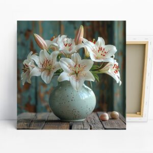 Lily Vase Art