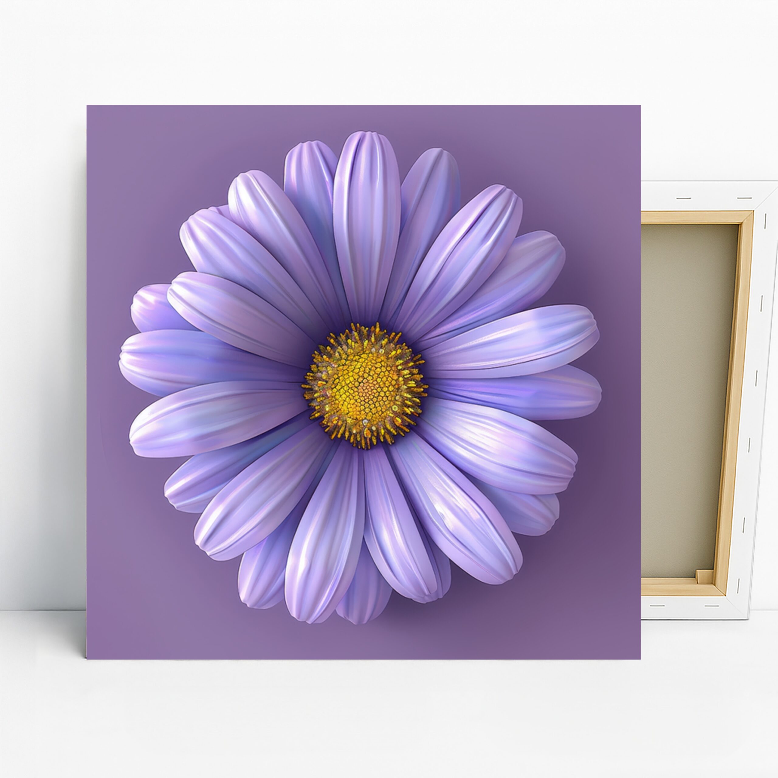 1.jpg Lavender Daisy Bloom Art