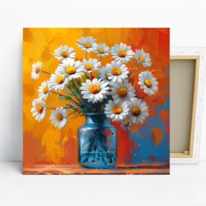 Daisy Bouquet Art