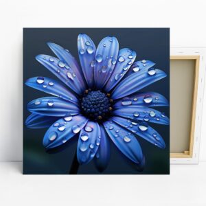 Blue Daisy Art