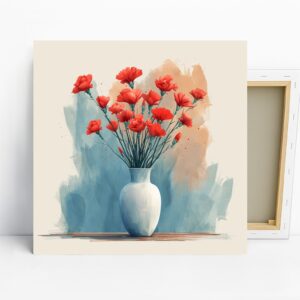 Carnation Bouquet Art