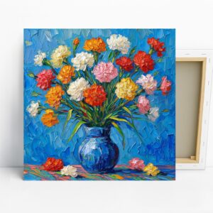 Carnation Bouquet Art