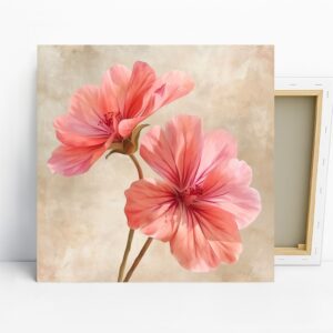 Geranium Blooms Art