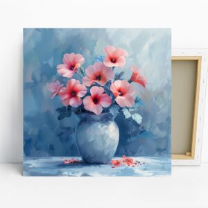 Hibiscus Vase Art