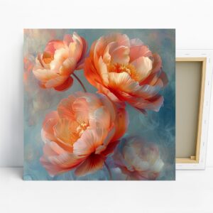 Peony Blooms Art