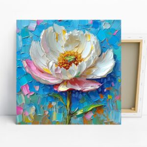 Peony Flower Art
