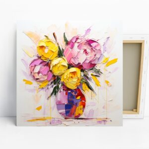 Peony Bouquet Art