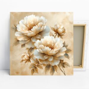 Peony Blooms Art
