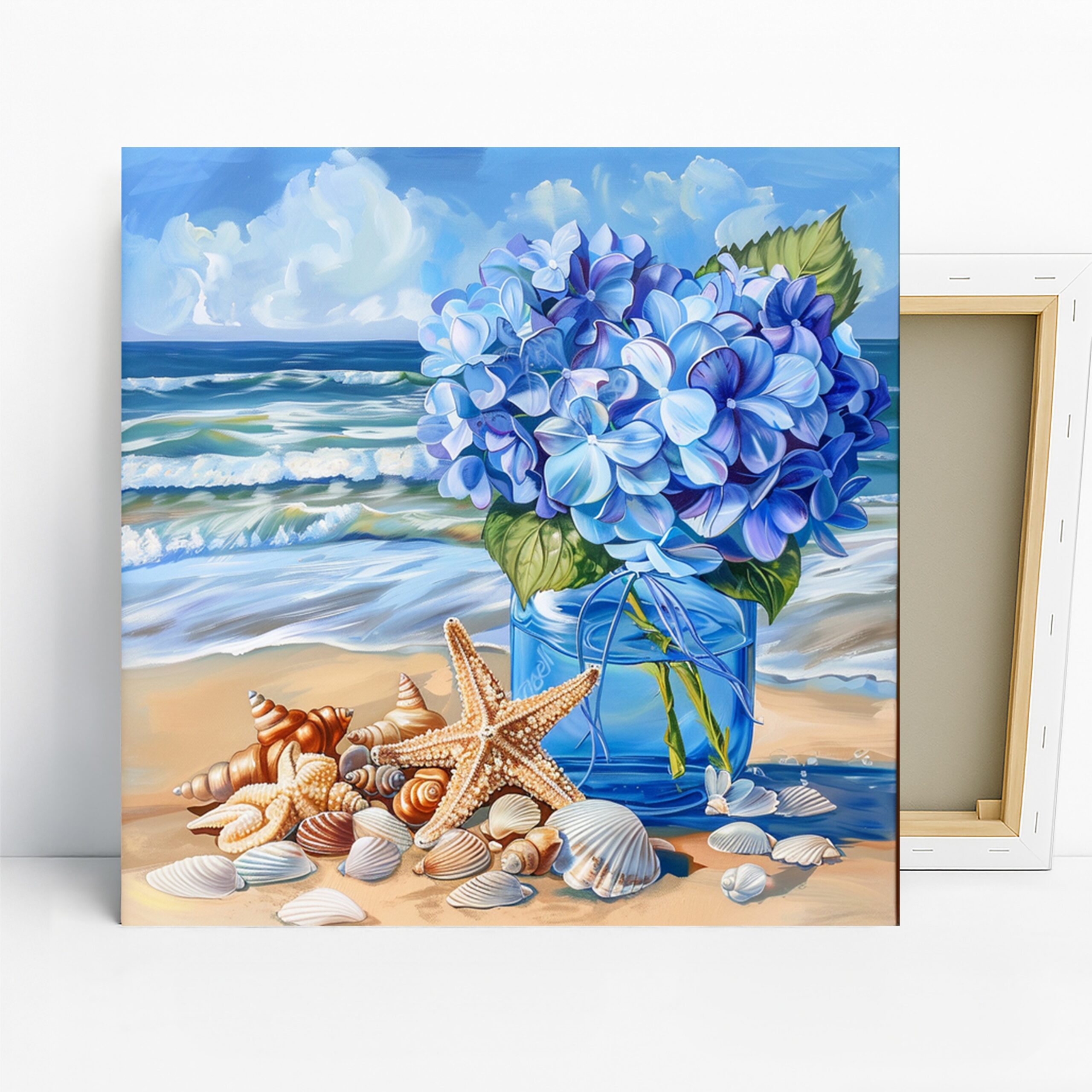 1.jpg Hydrangea Starfish Art