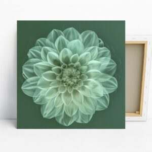 Dahlia Flower Art
