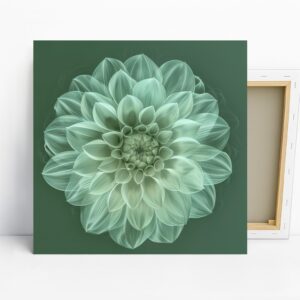 Dahlia Flower Art