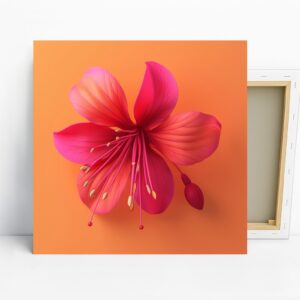 Fuchsia Bloom Art