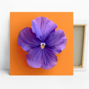 Pansy Blossom Art