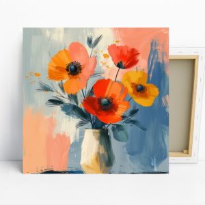 Poppy Bouquet Floral Art