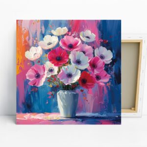 Anemone Bouquet Art