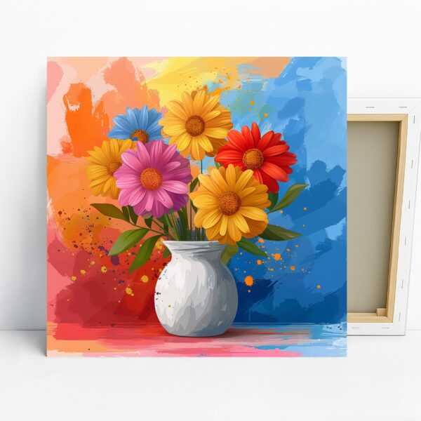 Daisy Bouquet Art