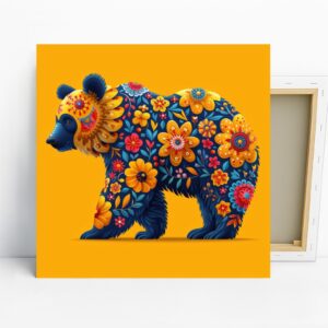 Bear Floral Art