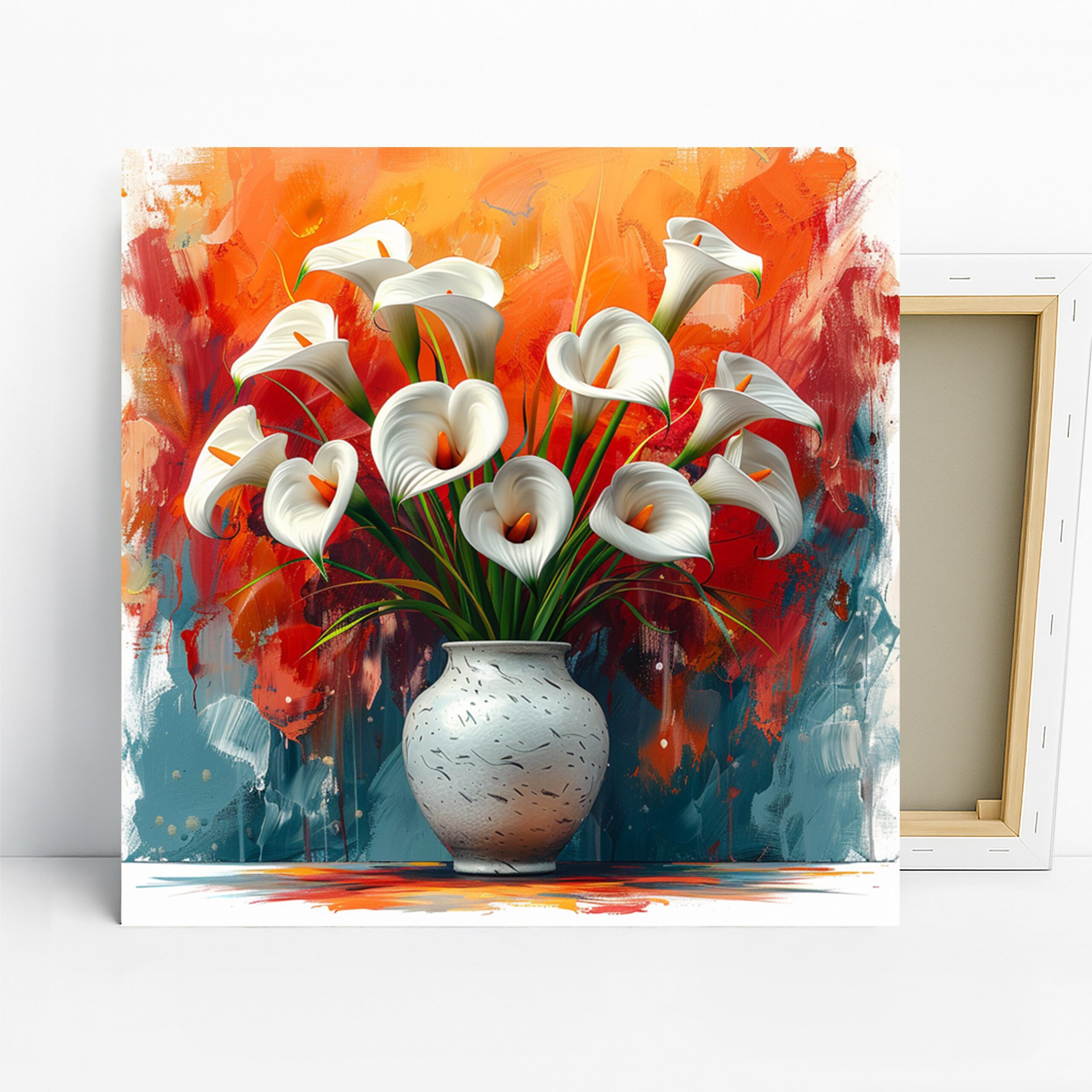 1.jpg Calla Lily Vase Art