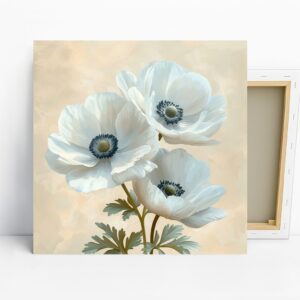 Anemone Flower Art