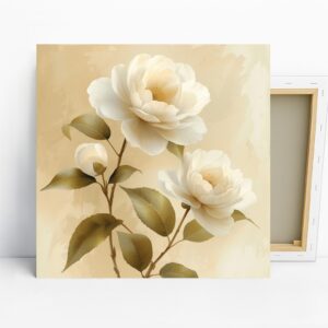 Camellia Flower Art