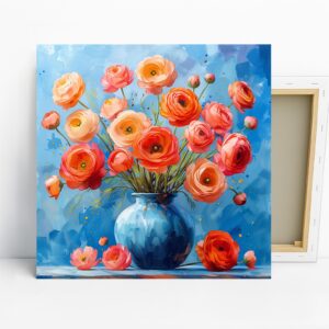 Ranunculus Bouquet Art