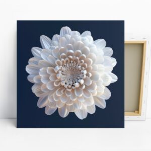 White Chrysanthemum Art