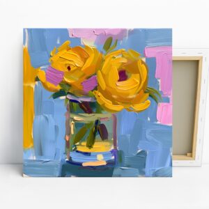 Ranunculus Bouquet Art