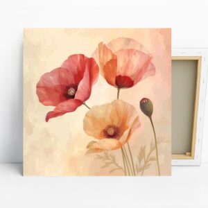 Poppy Bloom Art