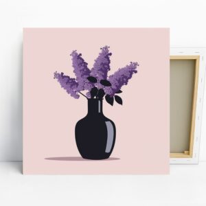 Lilac Bouquet Art